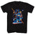 Collage Orange Beam Mega Man Graphic Shirt