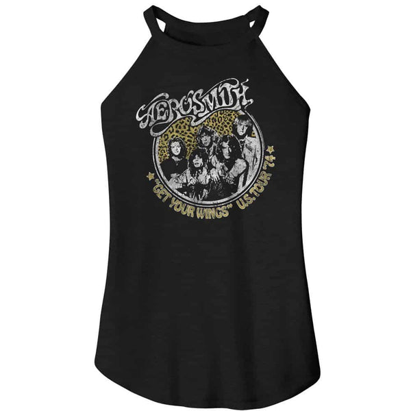Get Your Wings- Ladies Sleeveless Rocker Tank