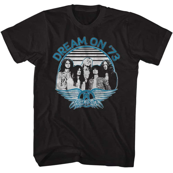 Dream On Blue And White-Aerosmith T-Shirt