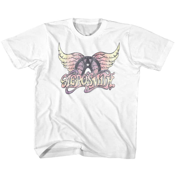 Faded Pinks-Youth Aerosmith Aerosmith T-Shirt