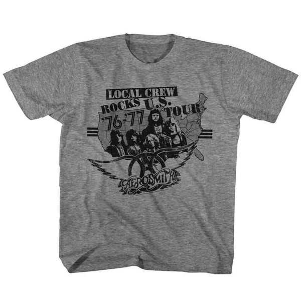 Local Crew- Youth Aerosmith Aerosmith T-Shirt