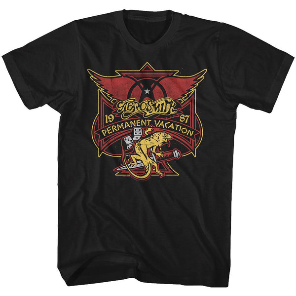 Perm Vacay Lizard - Aerosmith T-Shirt