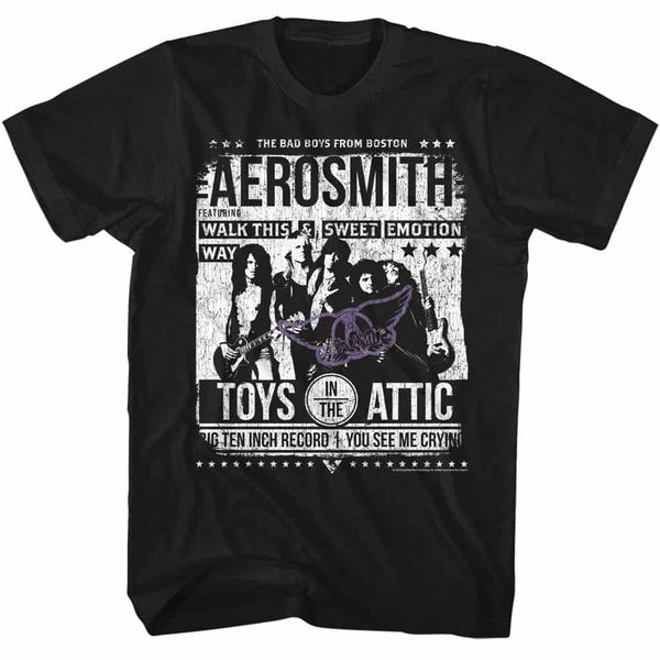 Aero Poster-Aerosmith T-Shirt
