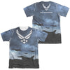 Air Force - Take Off (Front - Back Print) Adult Regular Fit Short Sleeve 65 - 35 Poly - Cotton