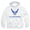 Air Force - Distressed Logo Adult Pullover Hoodie