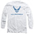 Air Force - Distressed Logo Adult Long Sleeve