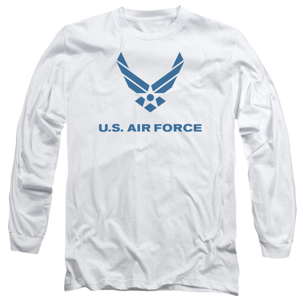 Air Force - Distressed Logo Adult Long Sleeve