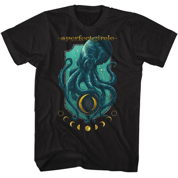 Octo Moon Phase - A Perfect Circle T-Shirt