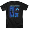 Aquaman And The Lost Kingdom - Aquaman Stats Adult Regular Fit Short Sleeve