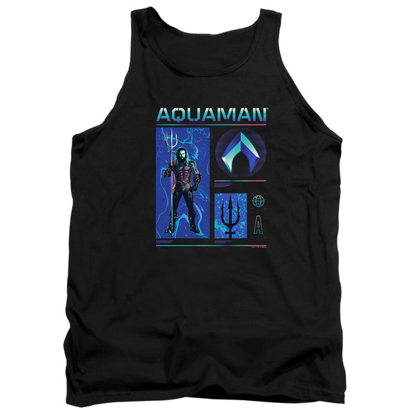 Aquaman And The Lost Kingdom - Aquaman Stats Adult Tank Top