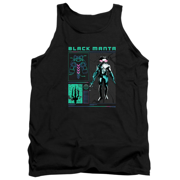 Aquaman And The Lost Kingdom - Black Manta Stats Adult Tank Top