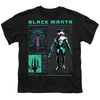 Aquaman And The Lost Kingdom - Black Manta Stats Youth Short Sleeve