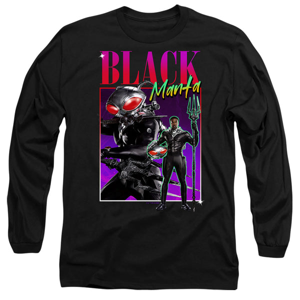Aquaman And The Lost Kingdom - 90's Style Black Manta Adult Long Sleeve