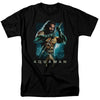 Aquaman Movie - Trident Adult Regular Fit Short Sleeve