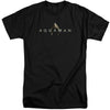 Aquaman Movie - Logo Adult Tall Fit Short Sleeve
