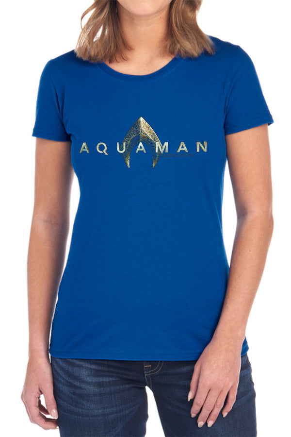 Aquaman Movie - Logo Women's Short Sleeve