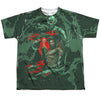 Aquaman Movie - Good And Evil Youth Short Sleeve 100% Poly