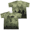 Army - Air To Land (Front - Back Print) Youth Short Sleeve 100% Poly