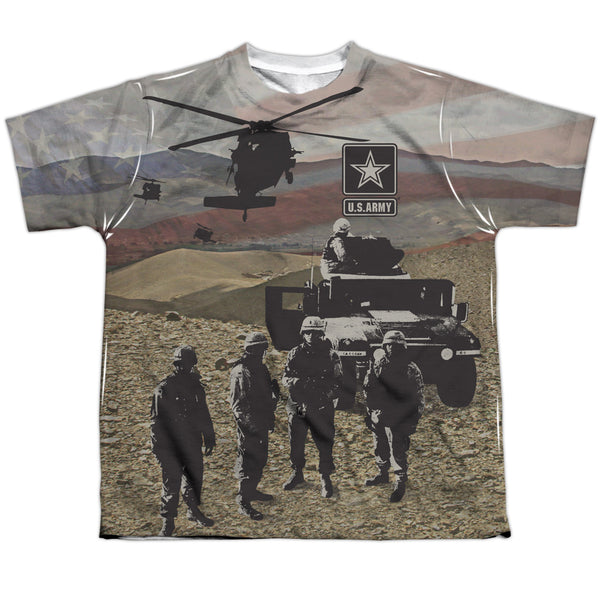 Army - Values Youth Short Sleeve 100% Poly