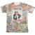 Army - Vintage Collage Adult Regular Fit Short Sleeve 65 - 35 Poly - Cotton