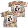 Army - Vintage Collage (Front - Back Print) Youth Short Sleeve 100% Poly