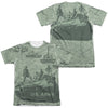 Army - Tank Up (Front - Back Print) Adult Regular Fit Short Sleeve 65 - 35 Poly - Cotton