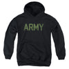 Army - Type Youth Hooded Sweatshirt