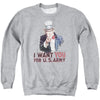 Army - I Want You Adult Crewneck Sweatshirt