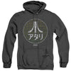 Atari - Japanese Grid Adult Heather Hoodie