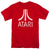 Atari - Rough Logo Adult Regular Fit Short Sleeve