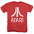 Atari - Rough Logo Adult Regular Fit Heather Short Sleeve