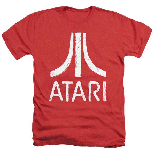 Atari - Rough Logo Adult Regular Fit Heather Short Sleeve