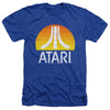 Atari - Sunrise Eroded Adult Regular Fit Heather Short Sleeve
