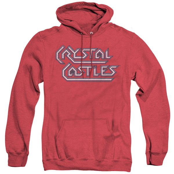 Atari - Crystal Castles Logo Adult Heather Hoodie