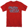 Atari - Crystal Castles Logo Adult Regular Fit Short Sleeve