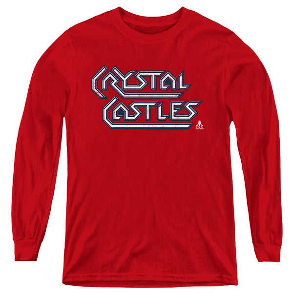 Atari - Crystal Castles Logo L - S Youth