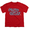 Atari - Crystal Castles Logo Youth Short Sleeve