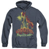 Atari - Blast Off Adult Heather Hoodie