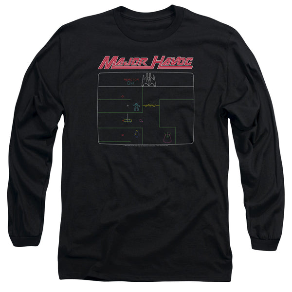Atari - Major Havoc Screen Adult Long Sleeve