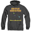 Atari - Missle Screen Adult Heather Hoodie