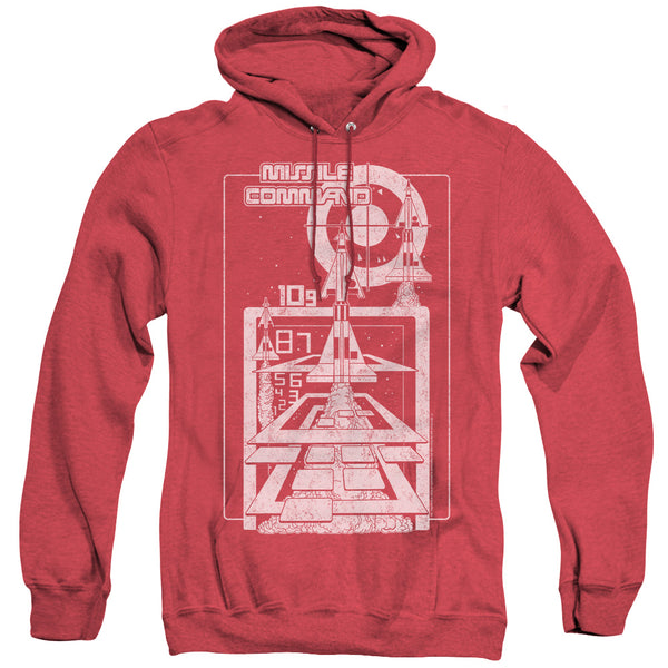Atari - Lift Off Adult Heather Hoodie