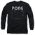 Atari - Pong Screen Adult Long Sleeve