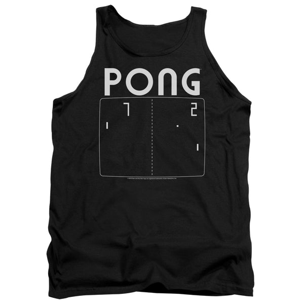 Atari - Pong Screen Adult Tank Top