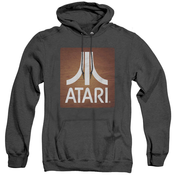 Atari - Classic Wood Square Adult Heather Hoodie