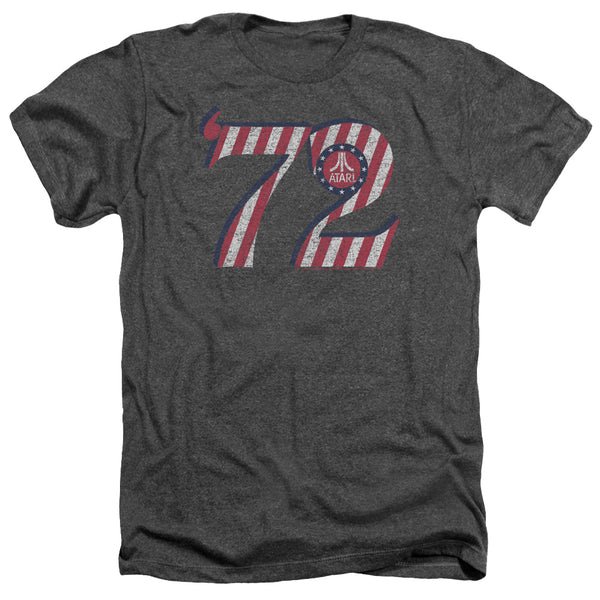 Atari - Atari 72 Adult Regular Fit Heather Short Sleeve