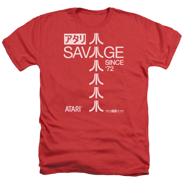 Atari - Savage 72 Adult Regular Fit Heather Short Sleeve