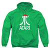 Atari - Pixel Santa Hat Adult Pullover Hoodie