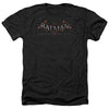 Batman Arkham Knight - Logo Adult Regular Fit Heather Short Sleeve