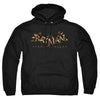 Batman Arkham Knight - AK Flame Logo Adult Pullover Hoodie
