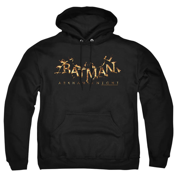 Batman Arkham Knight - AK Flame Logo Adult Pullover Hoodie